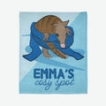 Personalised Blanket with Armadillo Design