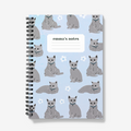 A4 Notebook Cat Pattern