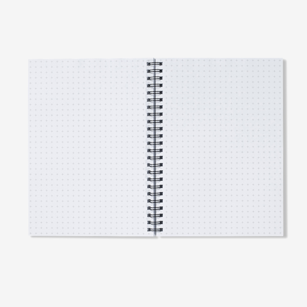 A5 Notebook - Custom Notebook with Graph Paper Inside