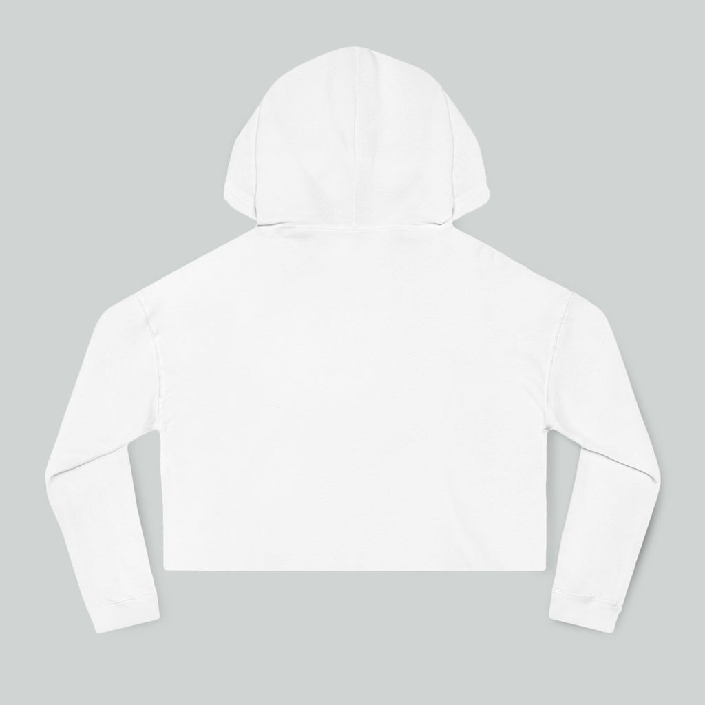 Good vibes hoodie back - plain white.