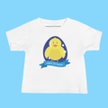 Personalised baby gift - duck 1st Easter t-shirt