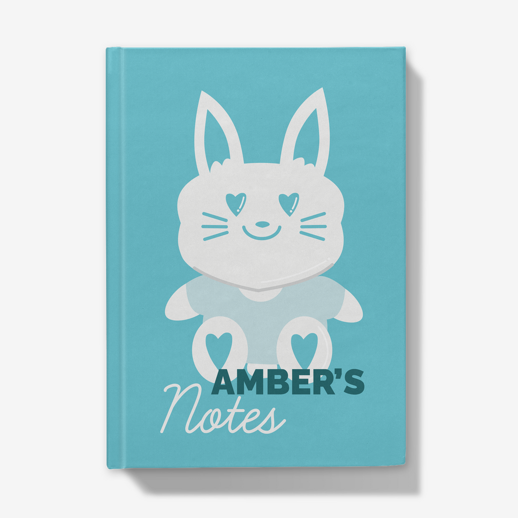 Personalised Notebook Easter Bunny