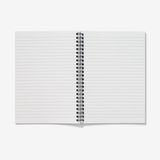 Spiral Notebook Cacti Print - Lined Paper