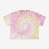 Back of our tie-dye t-shirt plain.